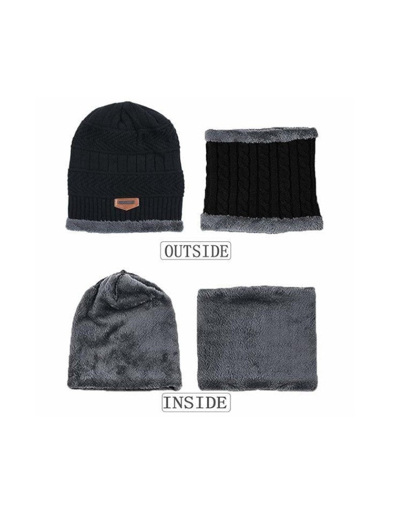 Winter Beanie and Scarf Set - StylePhase SA