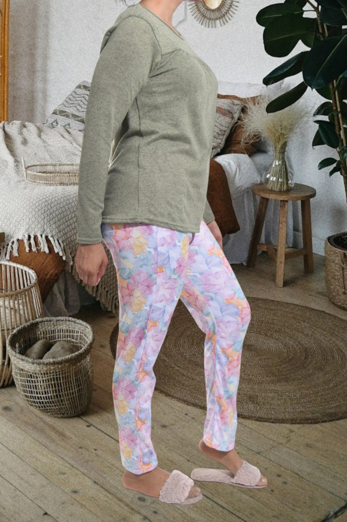Yellow Floral Pj Set - StylePhase SA