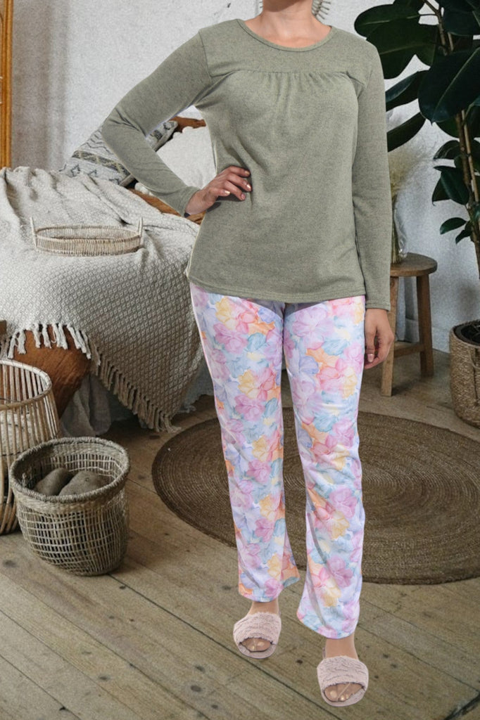 Yellow Floral Pj Set - StylePhase SA