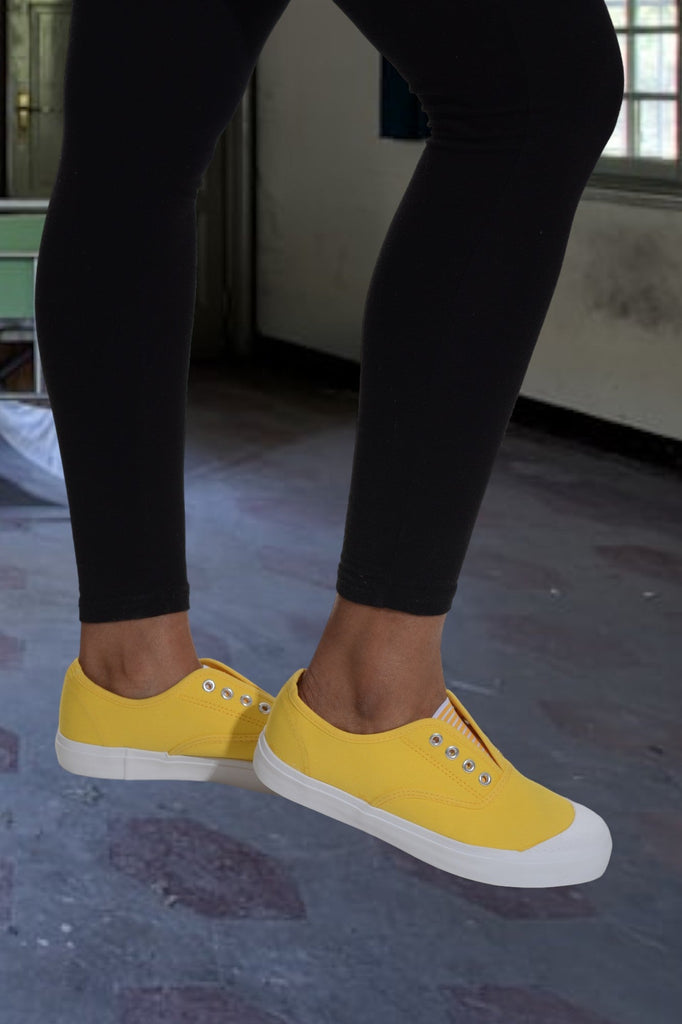 Yellow Slip On Sneaker - StylePhase SA