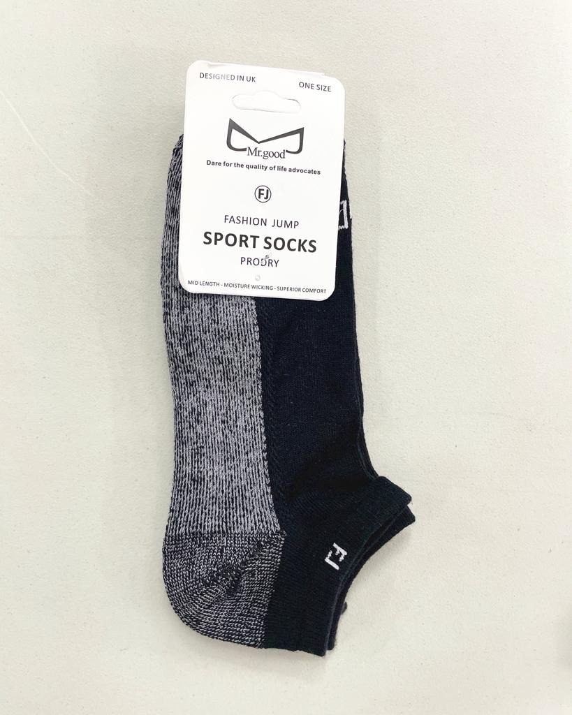 Black And Grey Sport Socks - StylePhase SA