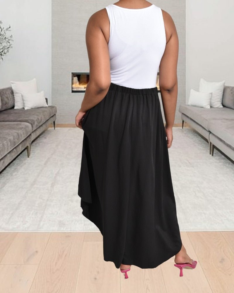 Black High Low Skirt - StylePhase SA