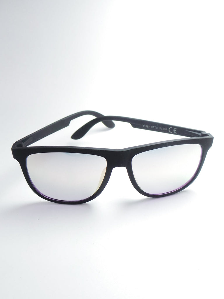 Black Mirror Frame Sunglasses - StylePhase SA