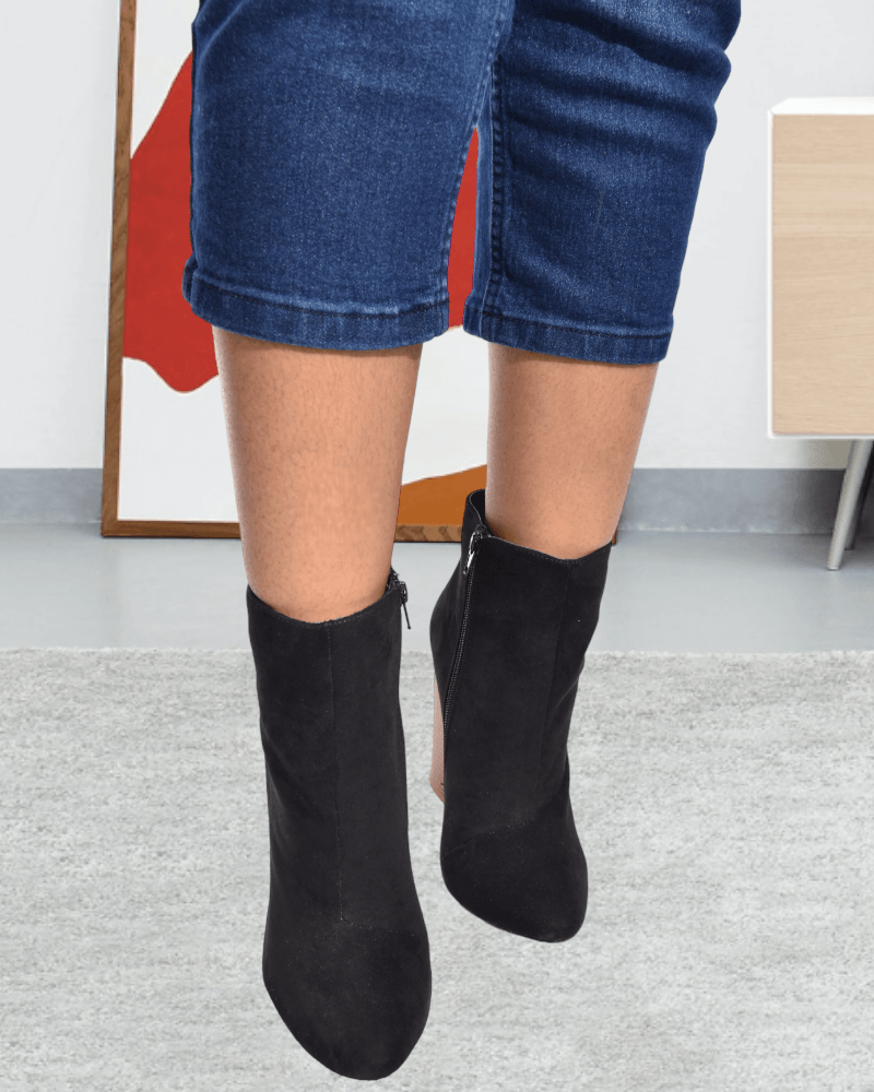 Black Natural Besha Boots - StylePhase SA