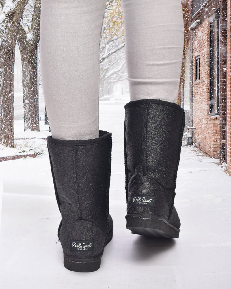 Black Snow Winter Boots - StylePhase SA
