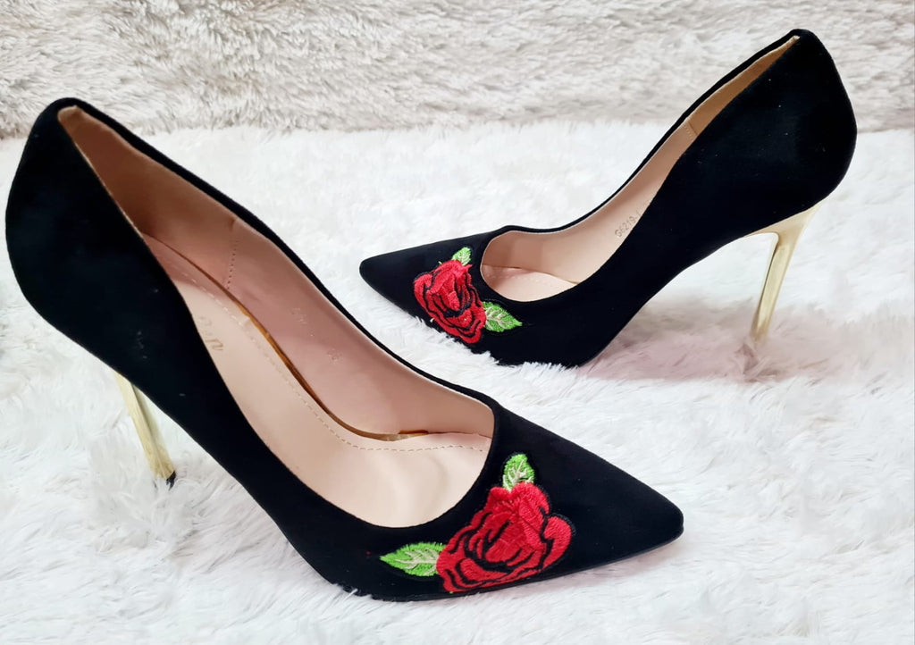 Black Suede Heels - StylePhase SA
