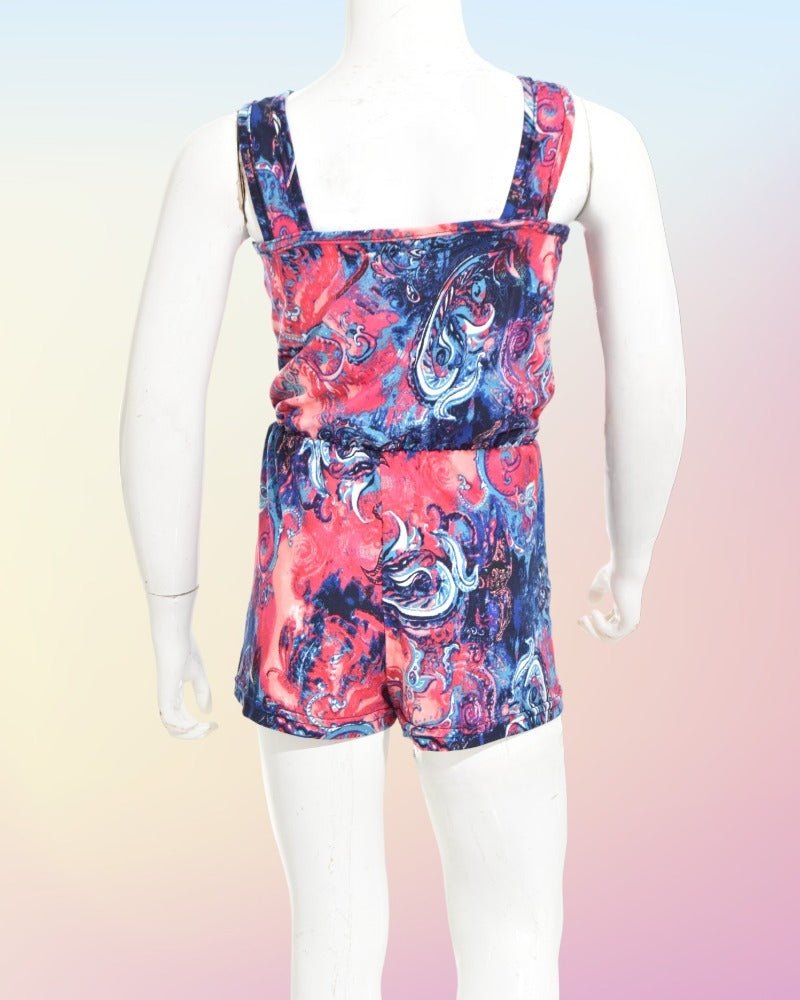 Blue And Pink Girls Jumpsuit - StylePhase SA