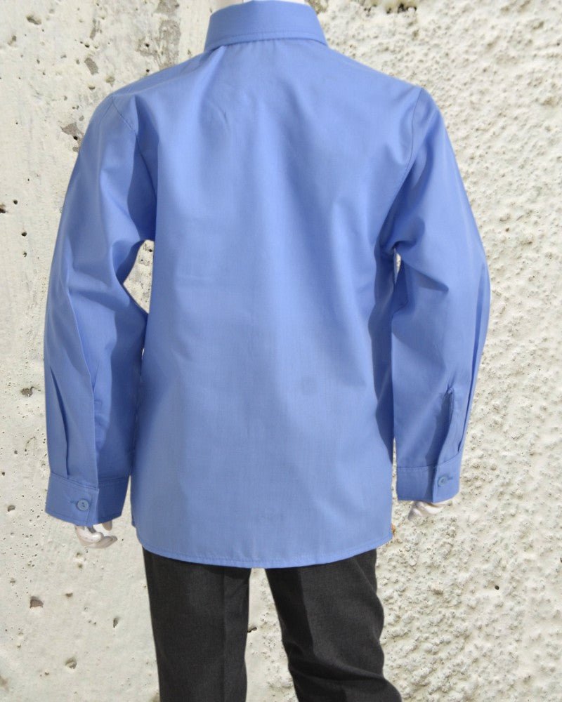 Blue Long Sleeve Shirt - StylePhase SA