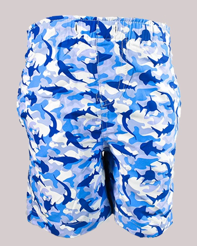 Blue Sharks Boy's Shorts - StylePhase SA