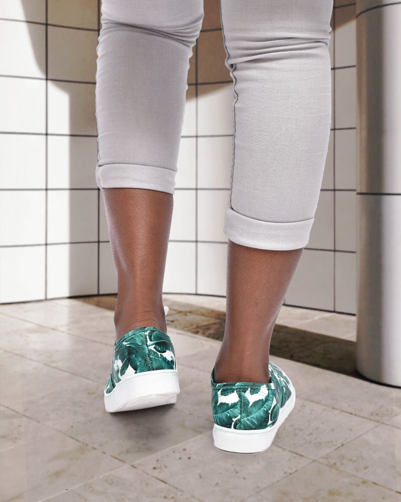 Breanne Green Floral Sneakers - StylePhase SA