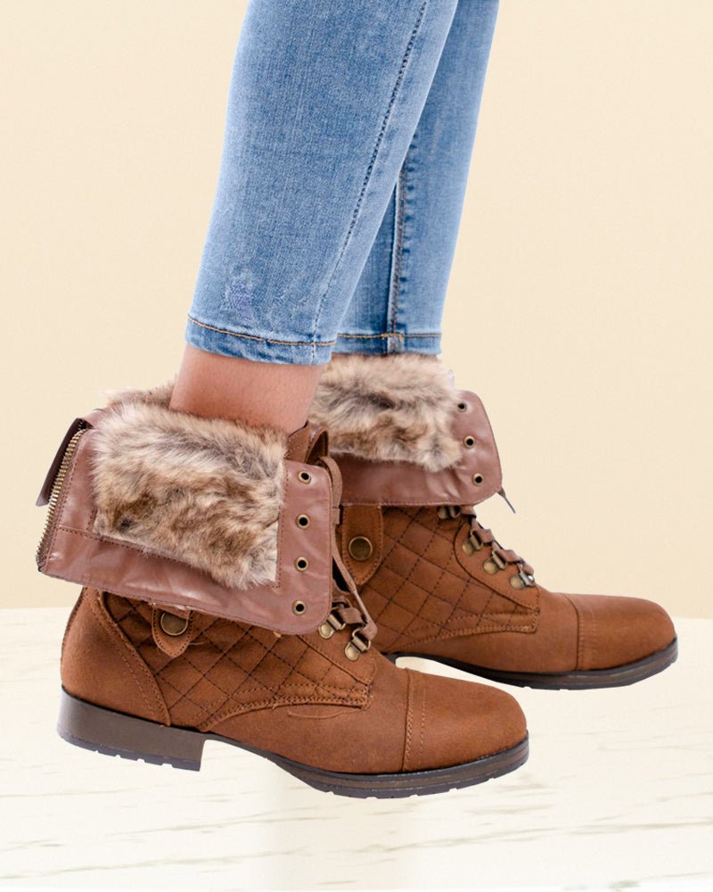 Brown Accacia Boots - StylePhase SA