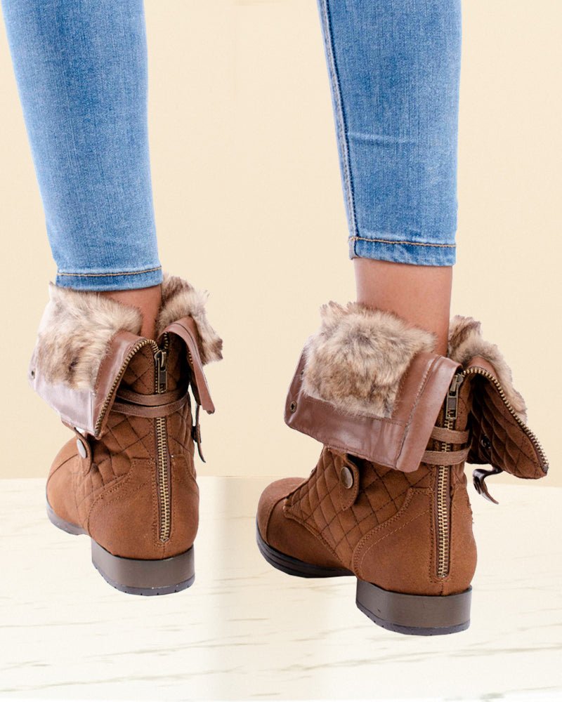 Brown Accacia Boots - StylePhase SA