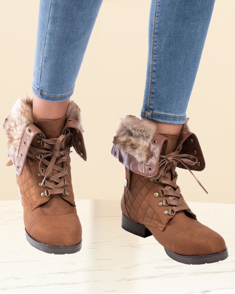 Brown Accacia Boots - StylePhase SA