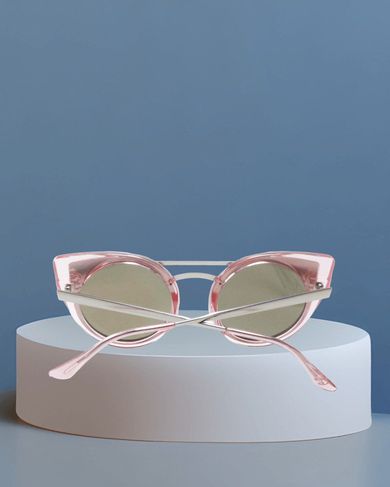 Cat Eye Metal Frame Sunglasses - StylePhase SA