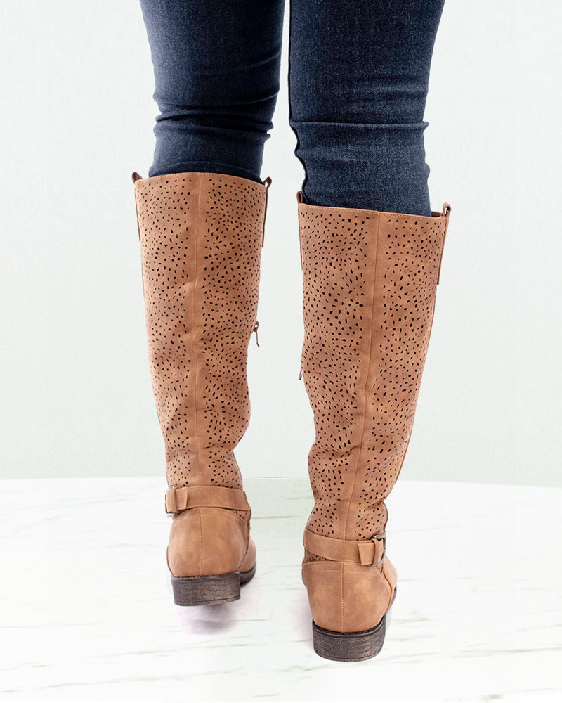 Cognac Aria Boots - StylePhase SA