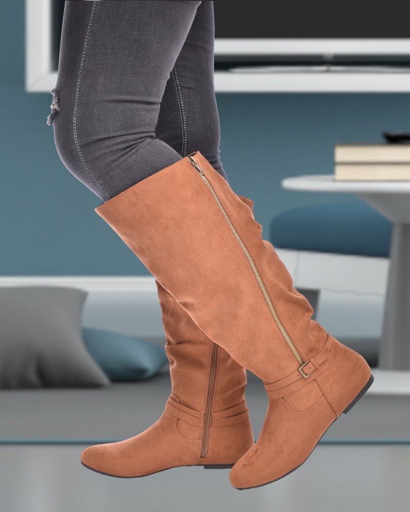 Cognac Dionna Boots - StylePhase SA