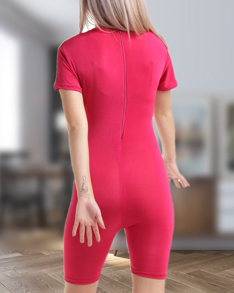Dark Pink Play Suit - StylePhase SA