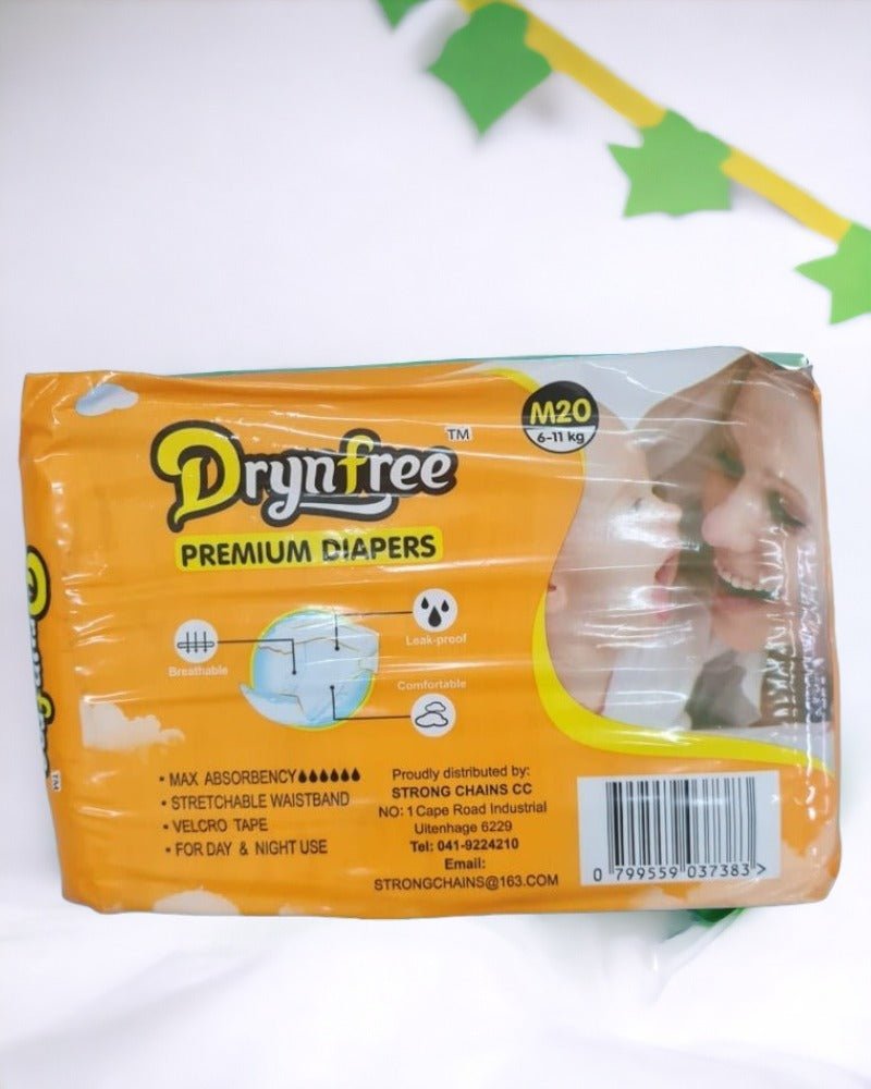 Drynfree Premium Baby Diapers 20's - StylePhase SA