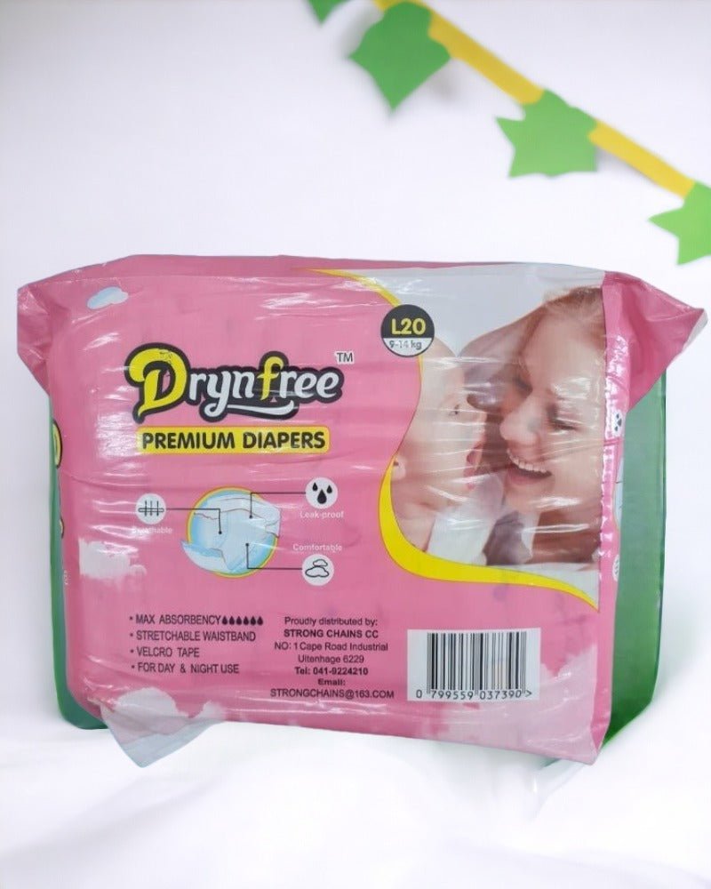 Drynfree Premium Baby Diapers 20's - StylePhase SA