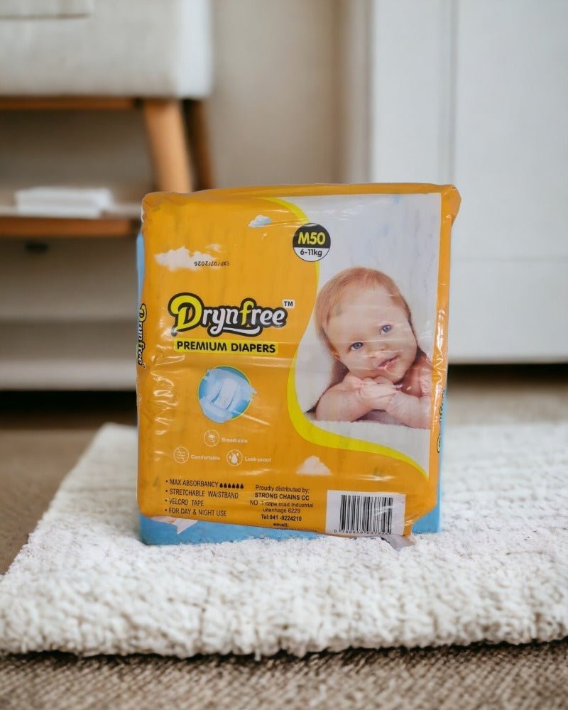 Drynfree Premium Baby Diapers 50's - StylePhase SA