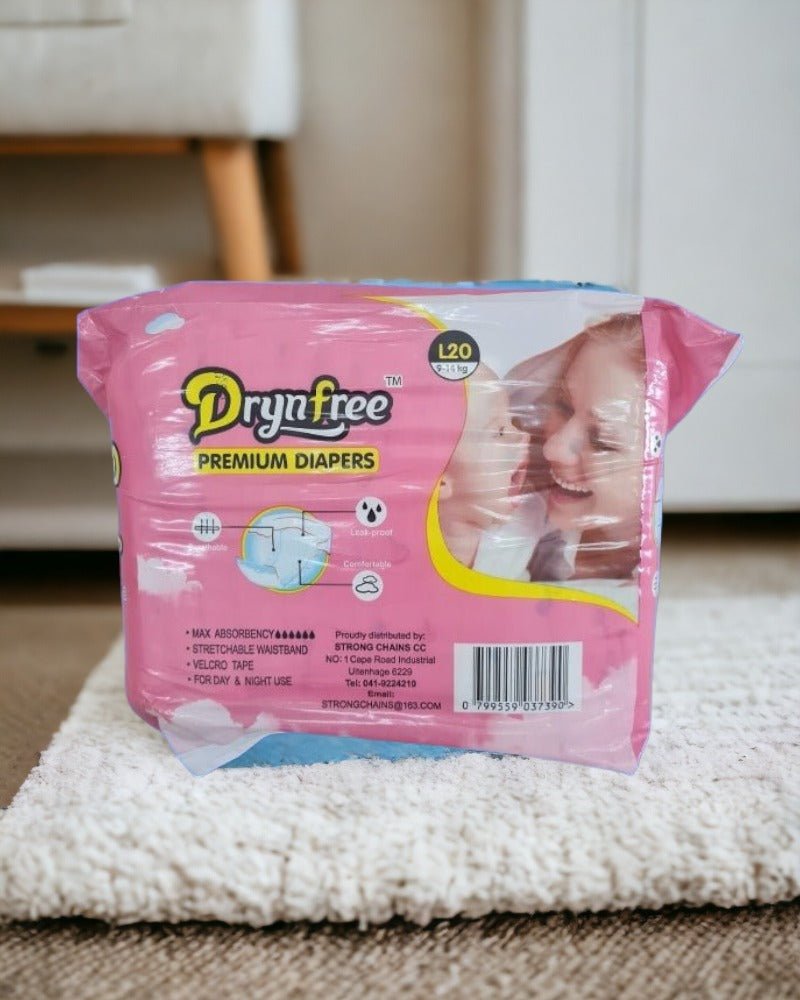 Drynfree Premium Baby Diapers 50's - StylePhase SA