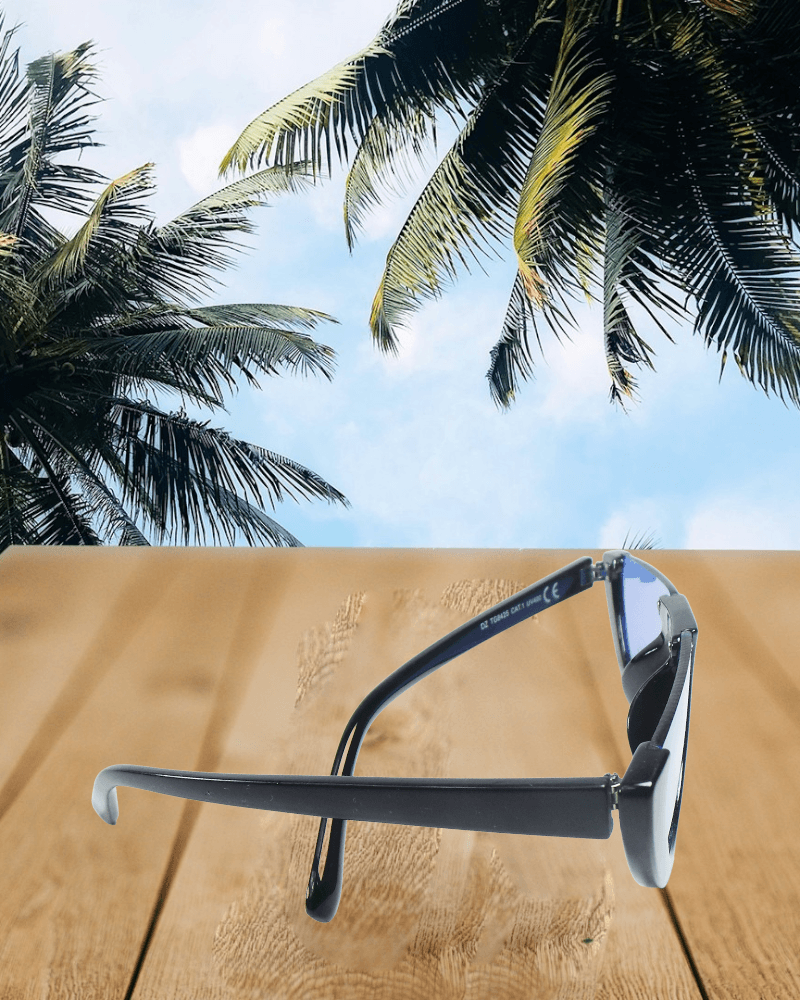 Flat Top Cat Eye Lens Sunglasses - StylePhase SA