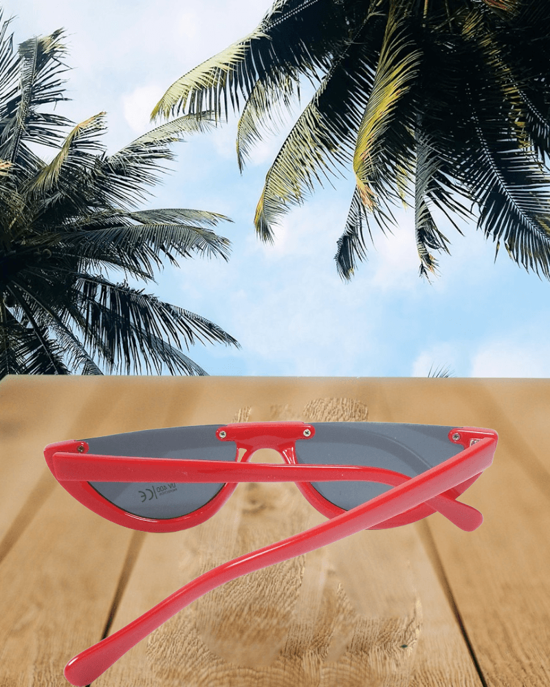 Flat Top Cat Eye Lens Sunglasses - StylePhase SA