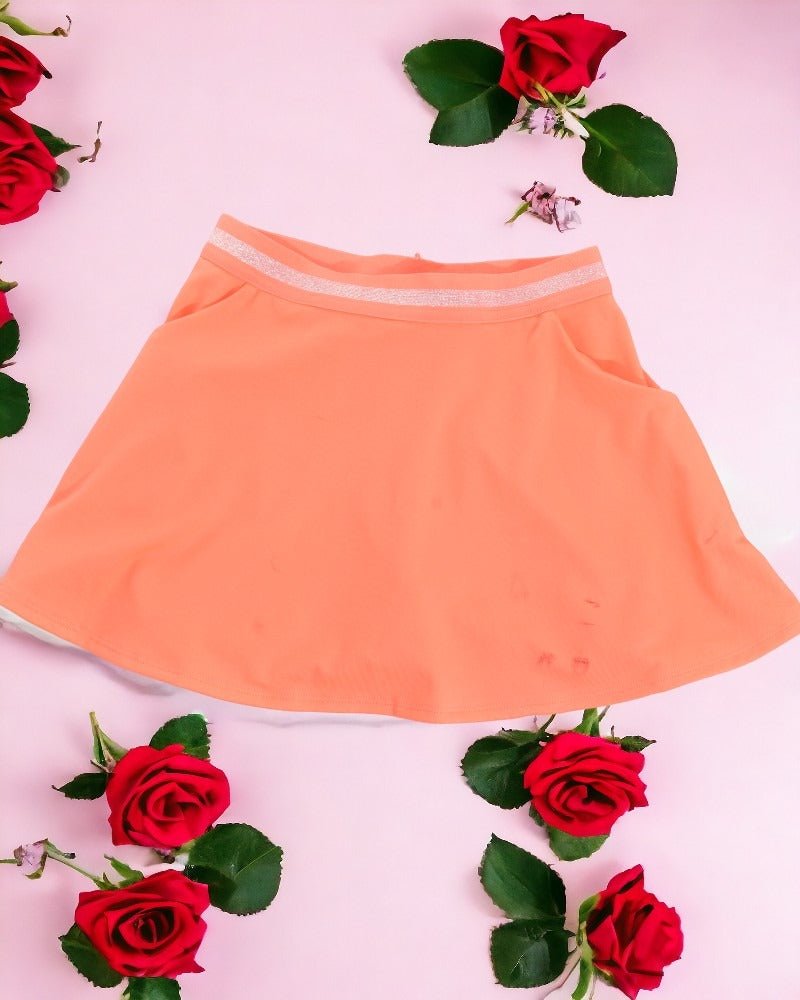 Girls Neon Orange Skort - StylePhase SA