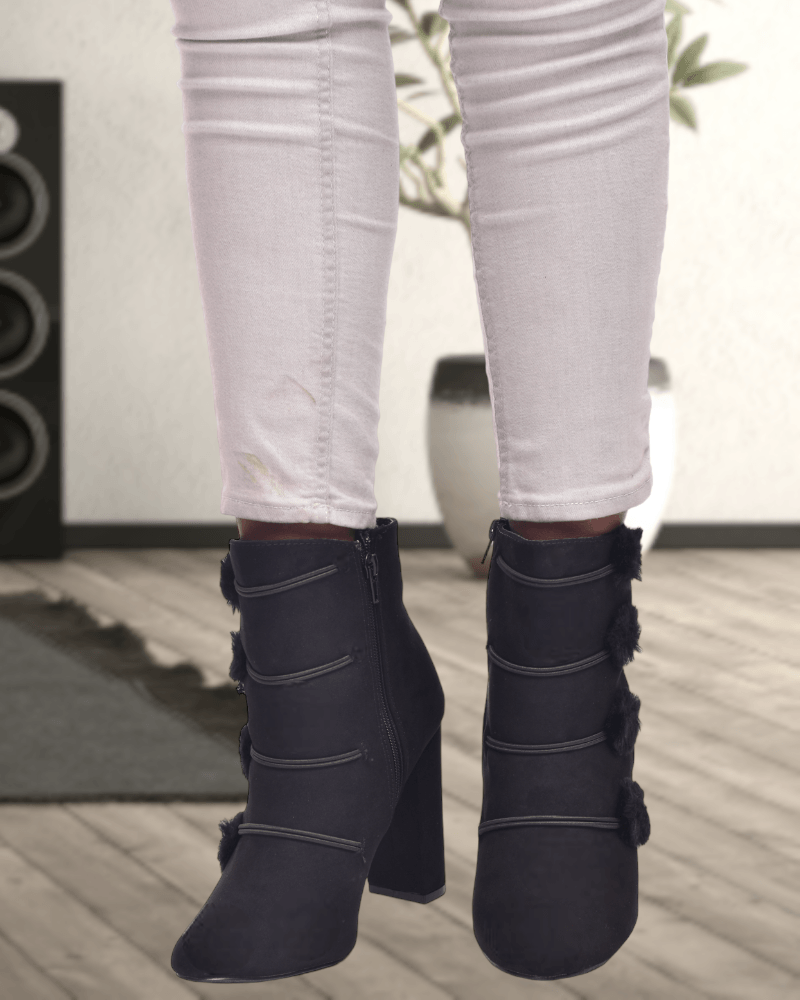 Isabella Black Boots - StylePhase SA