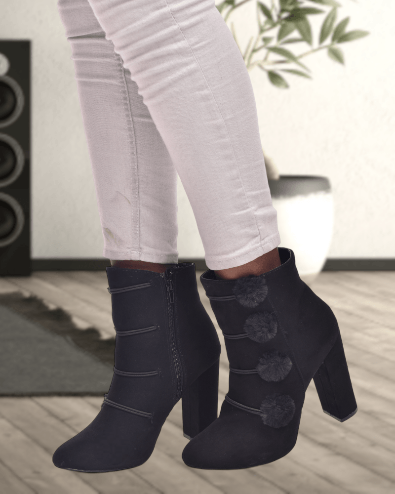 Isabella Black Boots - StylePhase SA