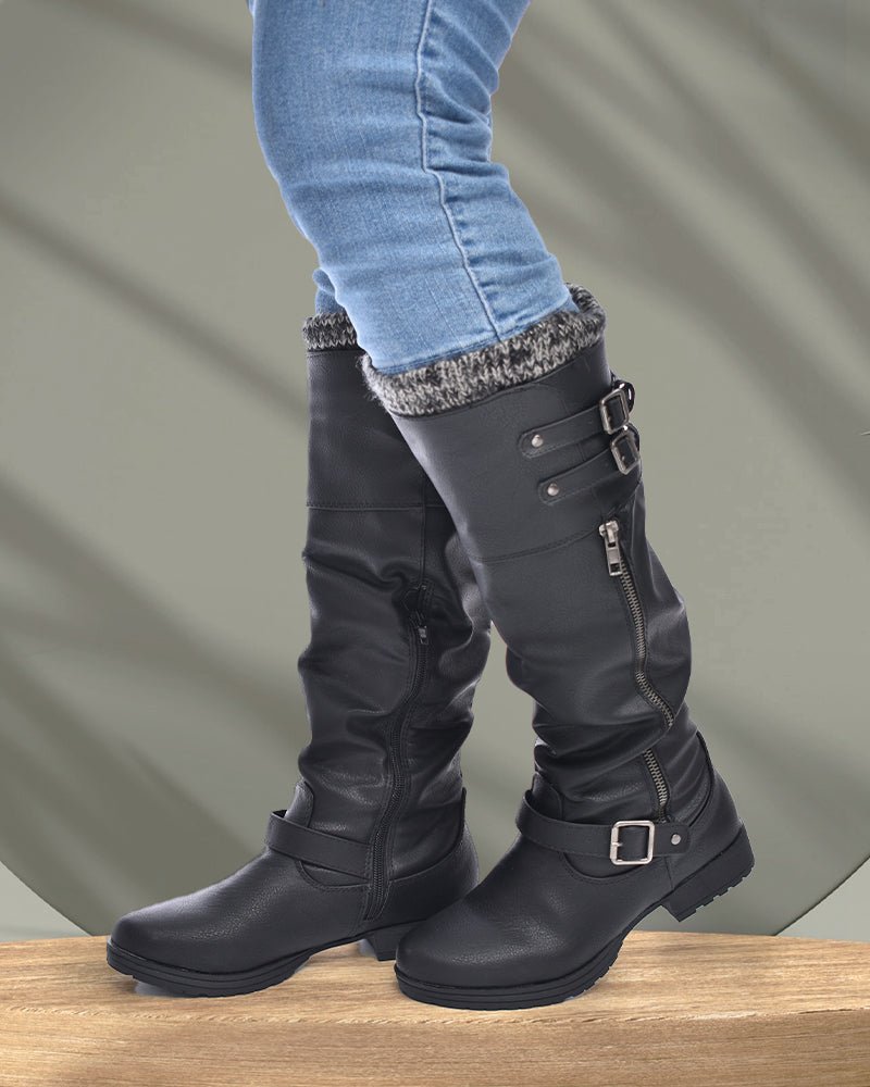 Kristiann Black Boots - StylePhase SA