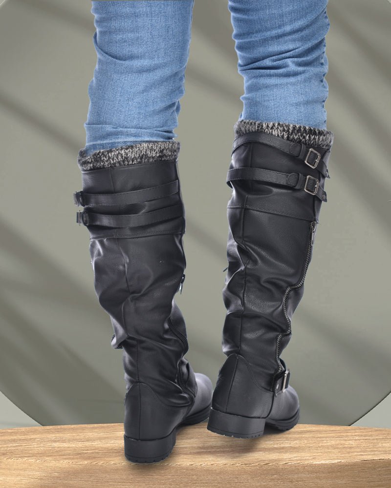 Kristiann Black Boots - StylePhase SA
