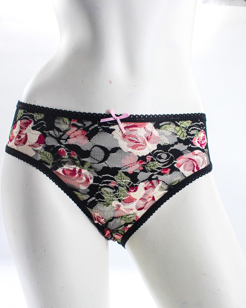 Lace Multicolor Sheer Panty - StylePhase SA