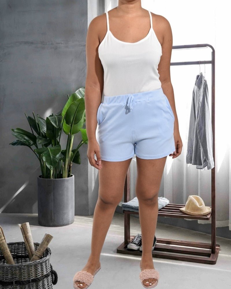 Ladies Blue Sleep Shorts – StylePhase SA
