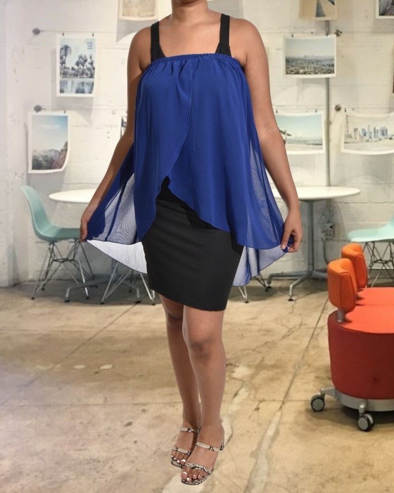 Ladies Blue Two Piece Set - StylePhase SA