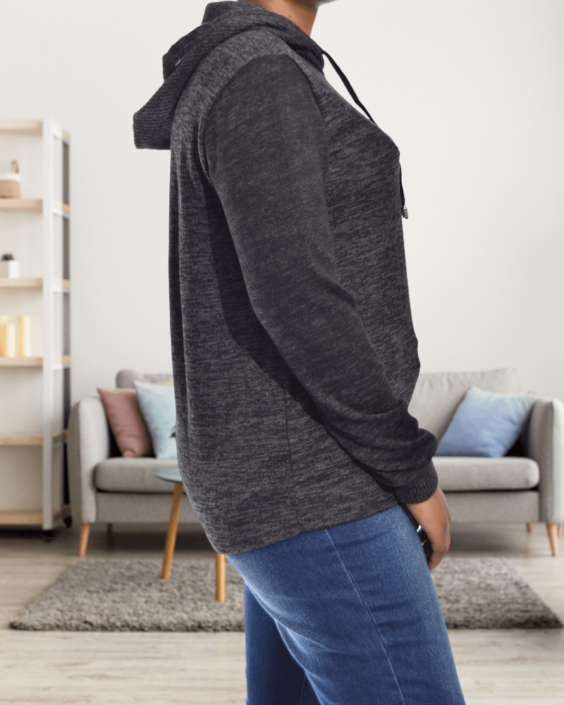 Ladies Charcoal Top - StylePhase SA