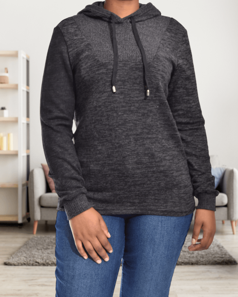 Ladies Charcoal Top - StylePhase SA