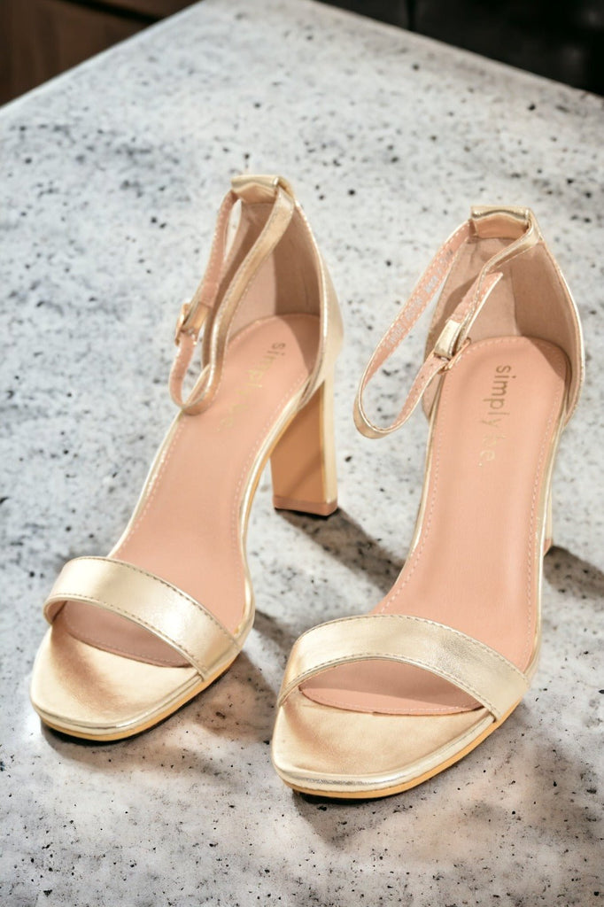 Ladies Gold Heel - StylePhase SA