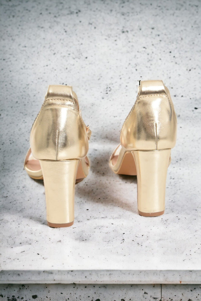 Ladies Gold Heel - StylePhase SA