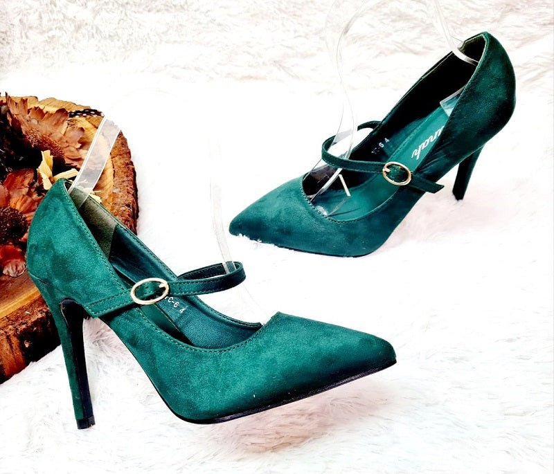 Ladies Green Heels - StylePhase SA