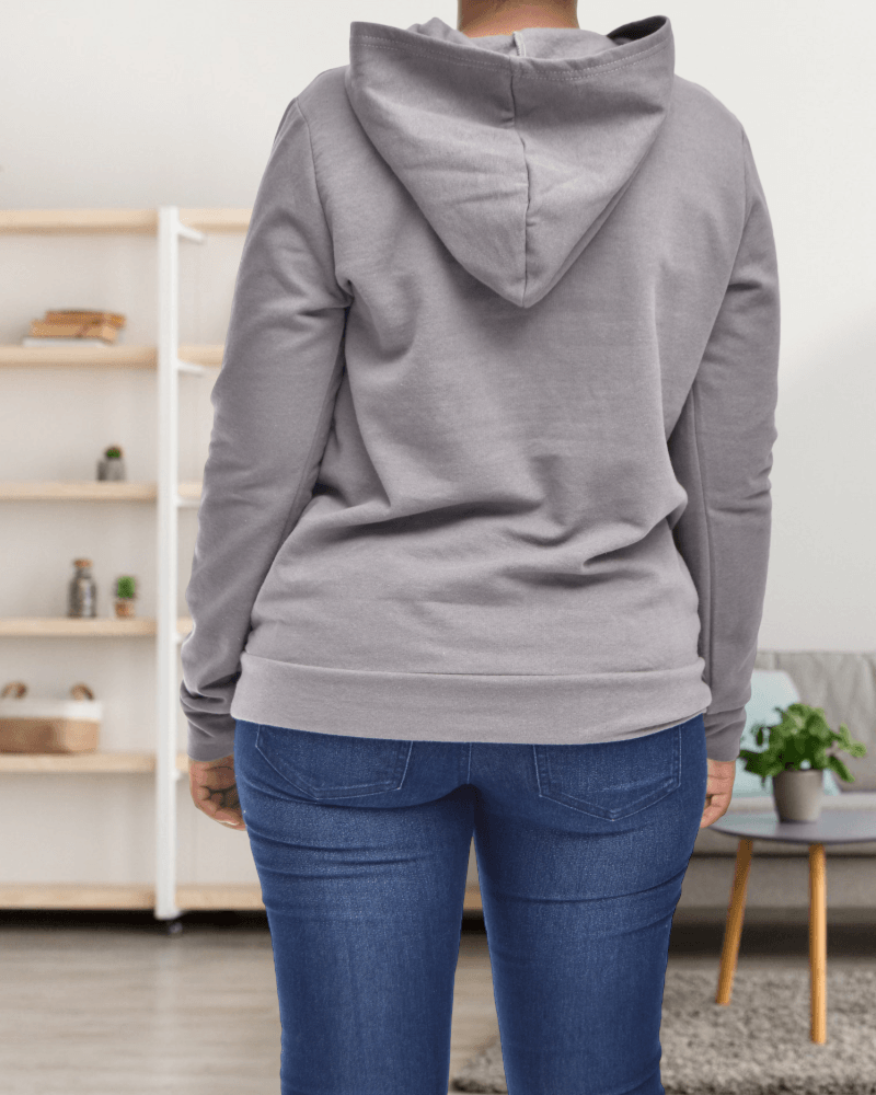 Ladies Grey Tracksuit Top - StylePhase SA