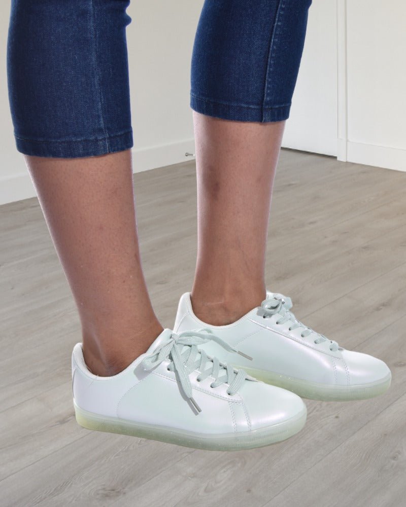 Ladies Mint Lace Up Sneaker - StylePhase SA