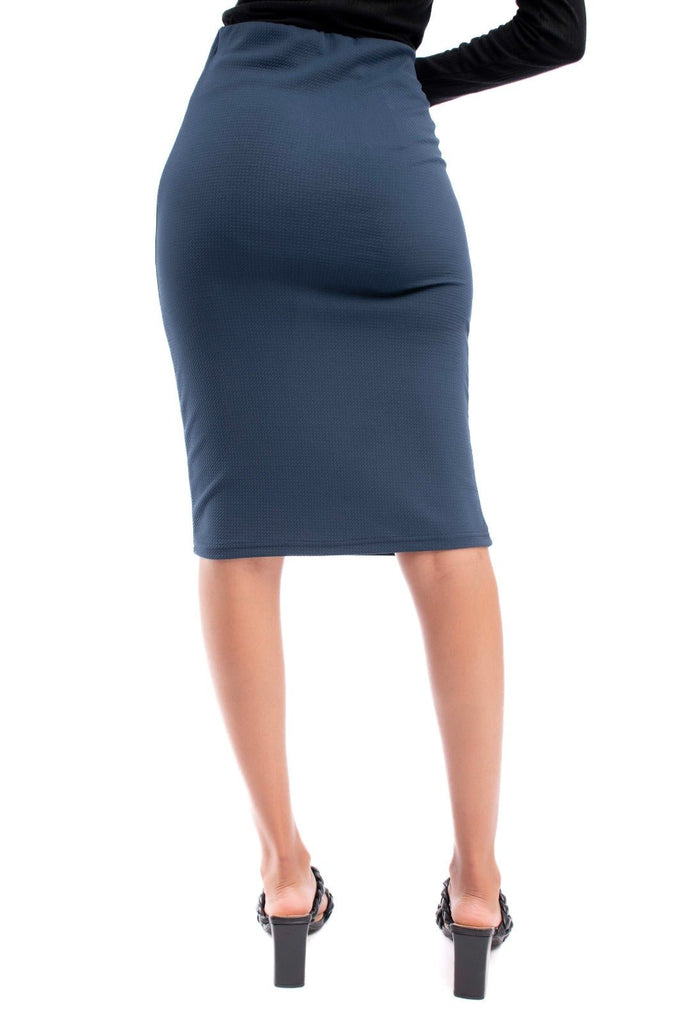 Ladies Navy Blue Tube Skirt - StylePhase SA