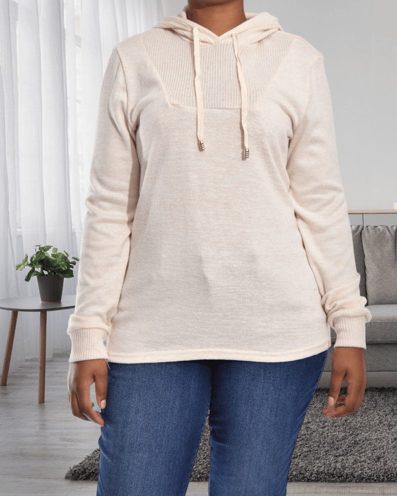 Ladies Oatmeal Top - StylePhase SA