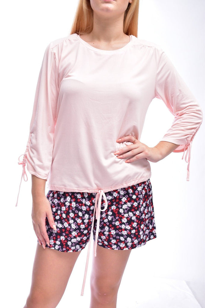 Ladies Pink Rouche Top - StylePhase SA