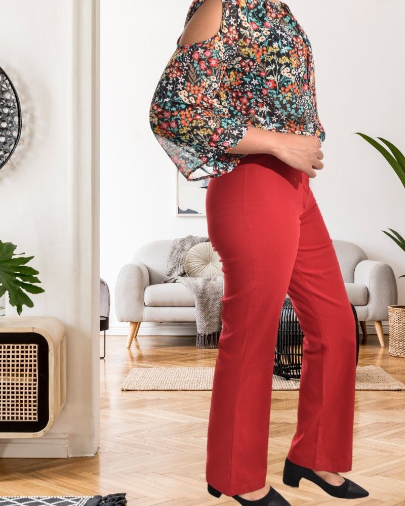 Ladies Red Formal Pants - StylePhase SA