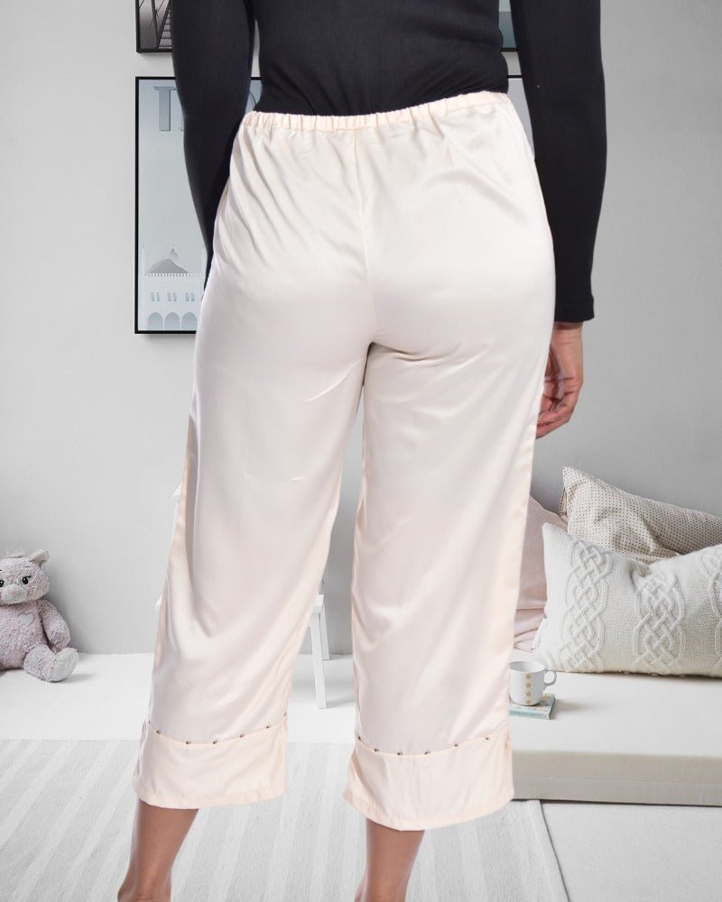 Ladies Satin Sequin Pj Pants - StylePhase SA