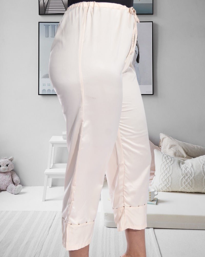 Ladies Satin Sequin Pj Pants - StylePhase SA