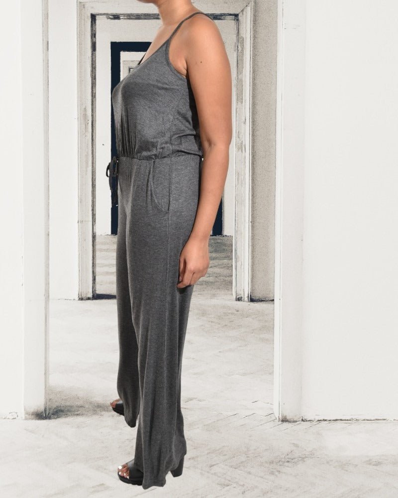 Ladies Strappy Pocket Jumpsuit - StylePhase SA