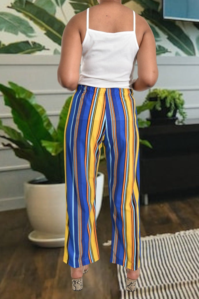 Ladies Stripe Pants - StylePhase SA